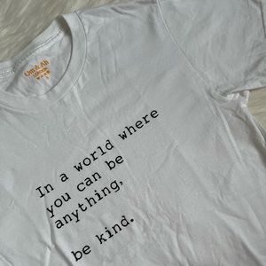 Om & Ah Be Kind Graphic Tee Tshirt
